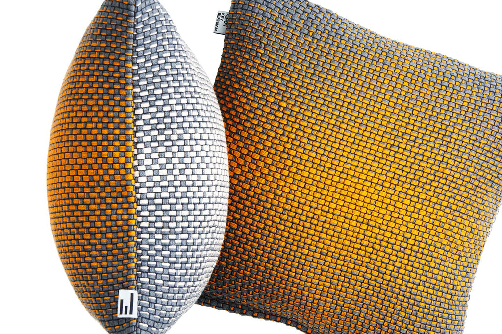 Kuddfodral Gradient Gul – Tvåsidig