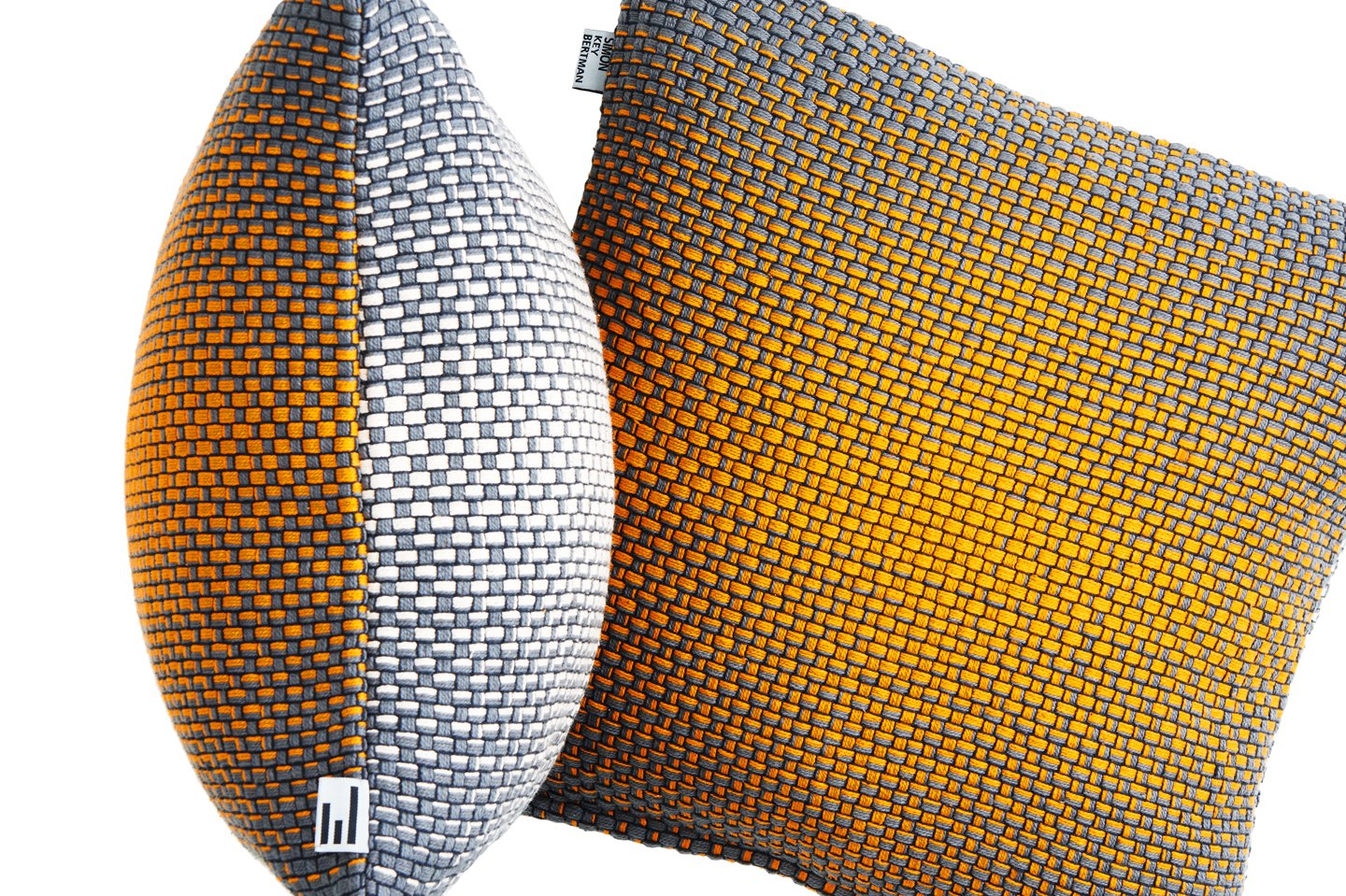 Kuddfodral Gradient Gul – Tvåsidig