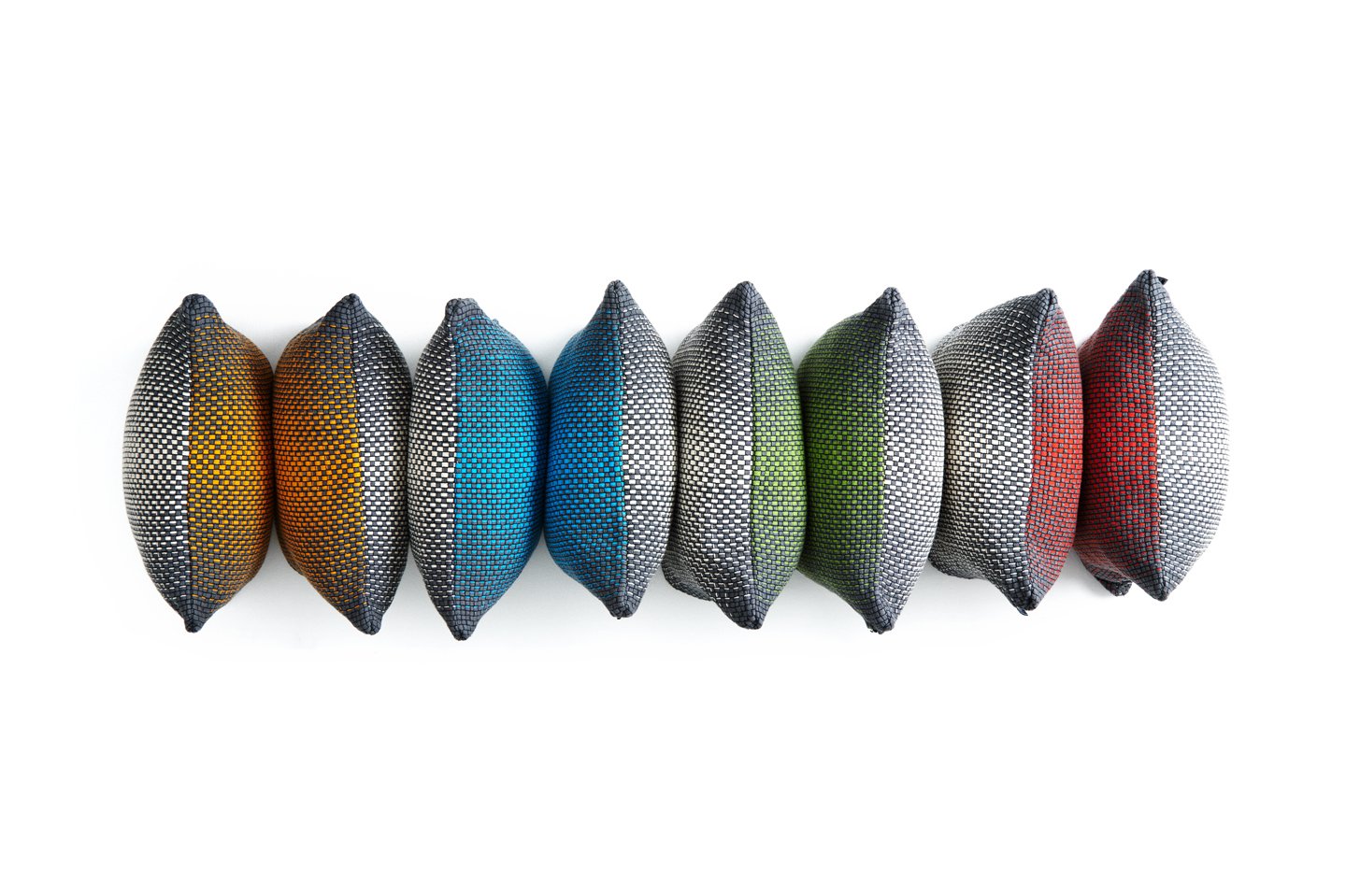 Kuddfodral Gradient Gul – Tvåsidig