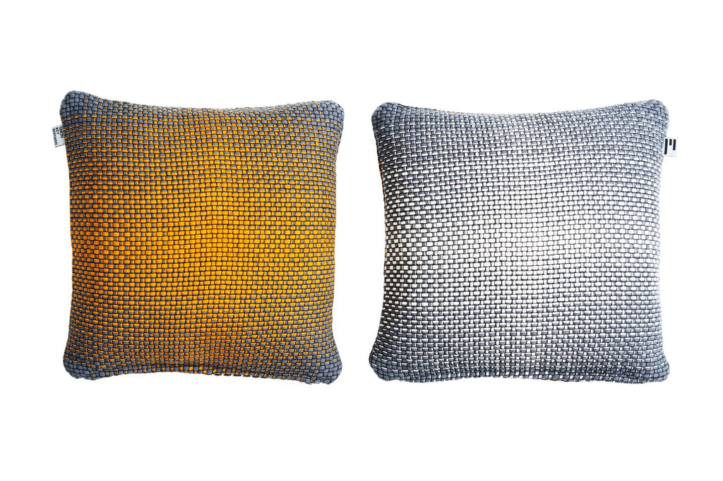 Kuddfodral Gradient Gul – Tvåsidig