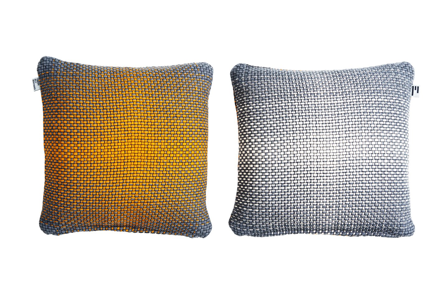 Kuddfodral Gradient Gul – Tvåsidig