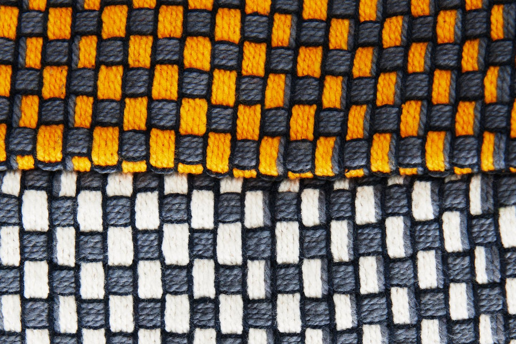 Kuddfodral Gradient Gul – Tvåsidig