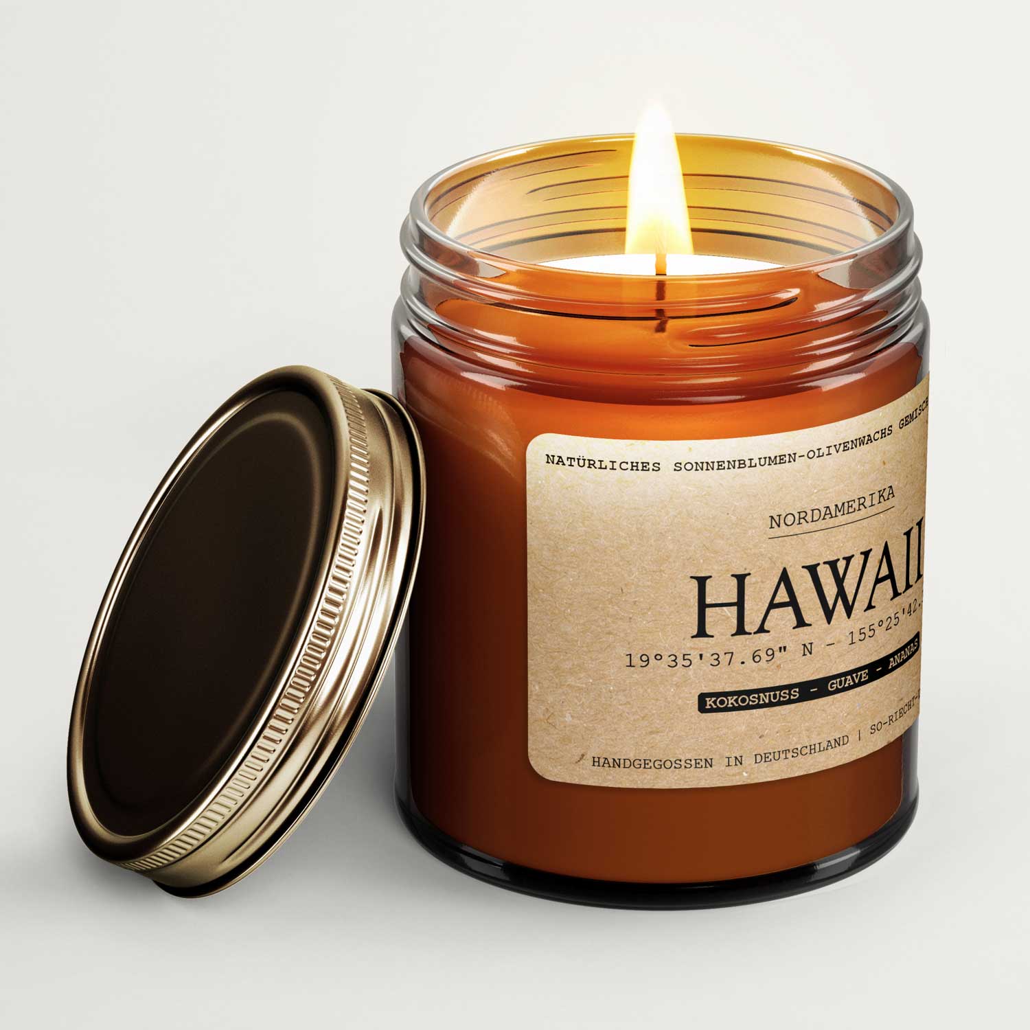 Hawaii Doftljus – Kokos | Guava | Ananas