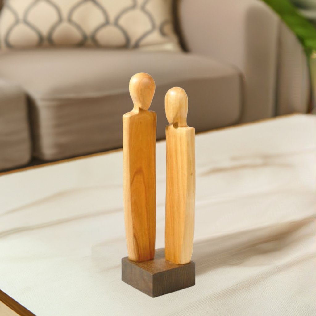 Thankgoods Figur 'Utan Ord' stor – Höjd 23,5 cm – Perfekt för coaching
